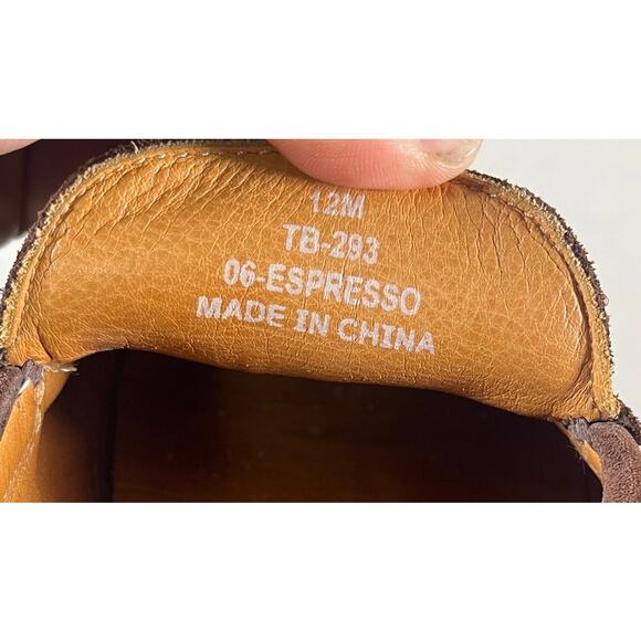 Tommy Bahama Penny Loafers Mens Size 12 Suede Espresso Preppy Casual - Picture 7 of 7